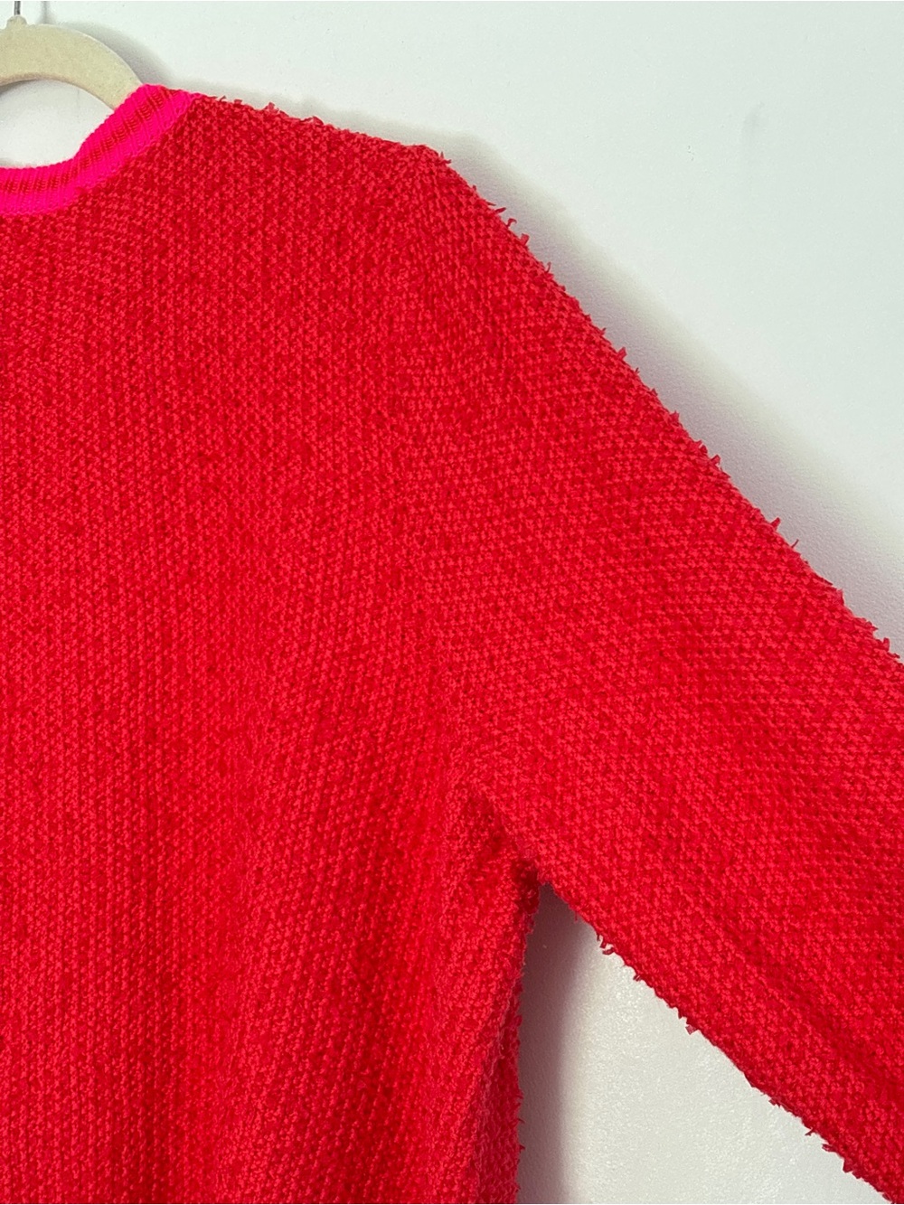 Lilly Pulitzer Nalayna Bouclé Cardigan Size XL Fuzzy Preppy Pocket Cozy Layering - Picture 13 of 16